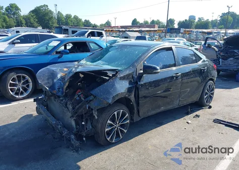 2017 Toyota Corolla Se from USA, damaged, VIN 2T1BURHE5HC768740